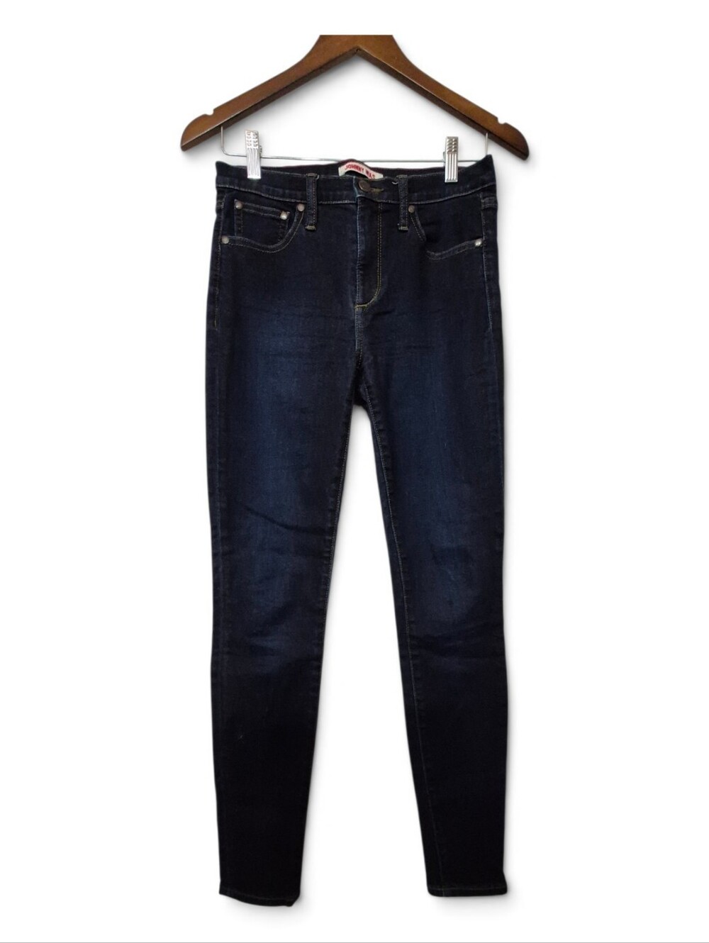 Johnny Was dark wash stretch skinny jeans 26 Very Good Condition